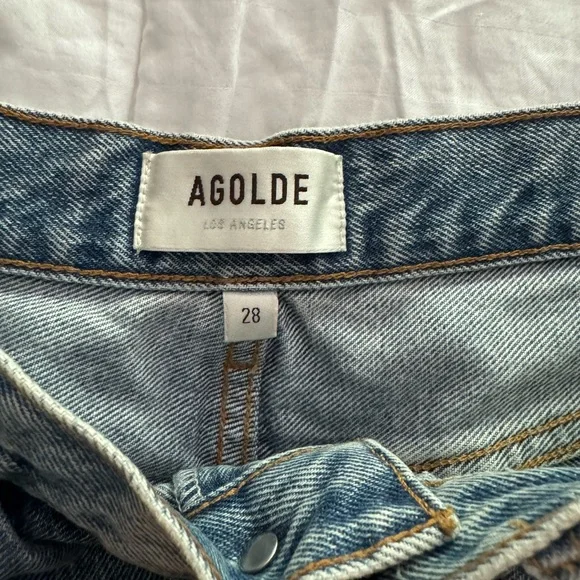 Agolde Parker Cutoff Shorts, size 28 - Picture 3 of 8
